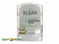 фото Дезодорант-Кристалл DEOKLEAR с экстрактом алоэ (twist up), 70 гр