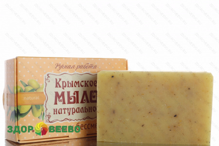 Крымское натуральное мыло "Ромашка и бессмертник", 100 гр