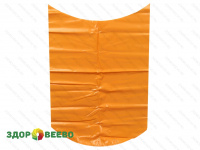 фото Пакет для созревания и хранения сыра термоусадочный 425х550 мм, цвет жёлто-оранжевый, дно круглое, упаковка 5 шт.