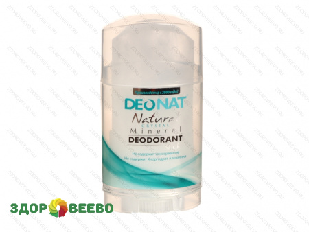 Мин. Дезодор."Кристалл-ДеоНат" чистый, стик плоский вывинчив. (twistup) 100 гр, цельный фото Мин. Дезодор."Кристалл-ДеоНат" чистый, стик плоский вывинчив. (twistup) 100 гр, цельный
