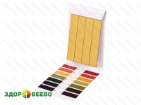 фото Лакмусовая бумага (pH тест) 80 полосок от 1 до 14 pH