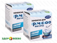 фото Закваска Греческий Йогурт VIVO (4 пакетика по 0,5 гр) (упаковка 2 шт.)