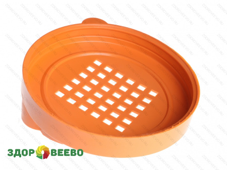 фото Крышка для слива, Ø 82 мм, оранжевая