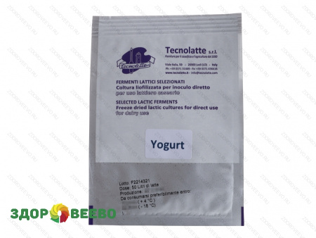 Закваска для Йогурта (Yogurt) на 50 литров (Tecnolatte)