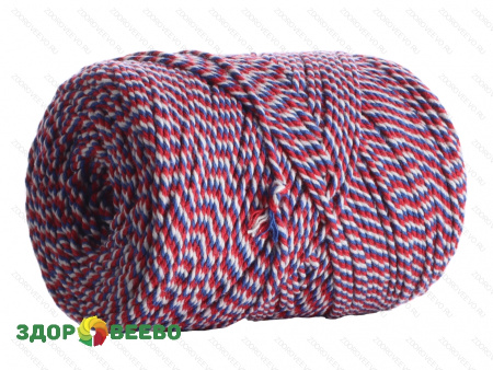 фото Нитка трёхцветная х/б 120 м, сменный блок