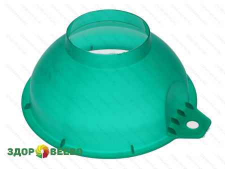 фото Воронка с широким горлом для банок, зелёная