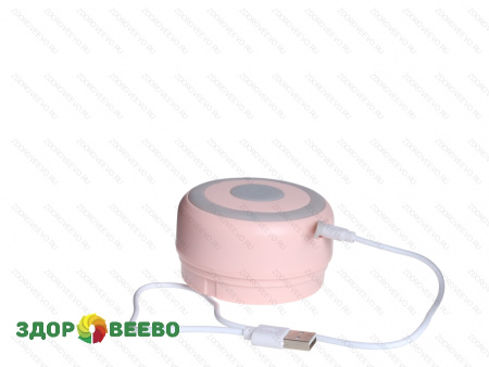 фото Мини-блендер для овощей, с двумя чашами 250ml+100ml, розовый