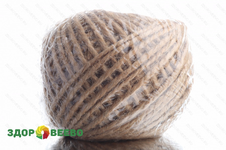 фото Шпагат льняной клубочек 50 м