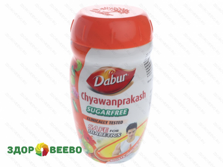 Чаванпраш Дабур без сахара (Chyawanprash Dabur Sugar Free), 900 г