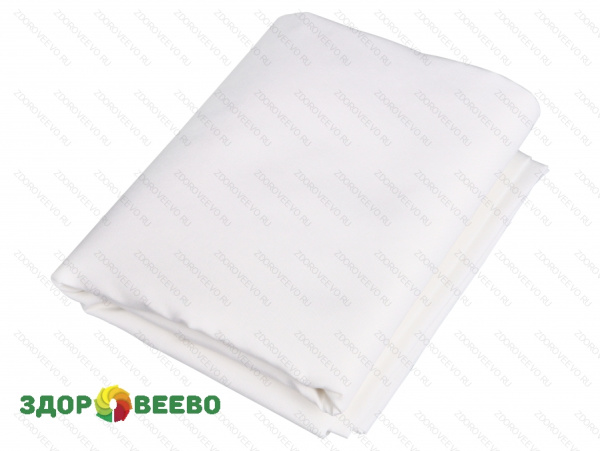 фото Ткань фильтровальная для молочной промышленности, лавсан отварной 145 гр/м.кв., ширина 159 см, 1 м.пог. (Ручайка) кусками по метру.