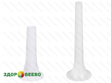 фото Набор насадок для набивки колбас 2 шт калибром 20+ и 16+ основание 57 мм