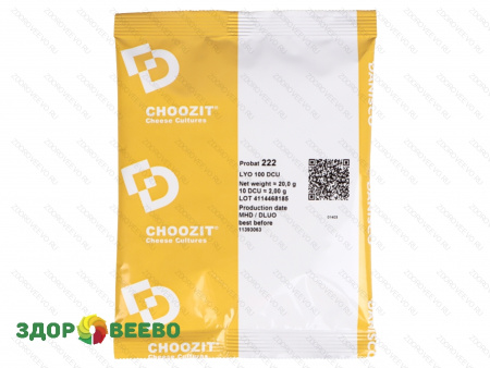 CHOOZIT  PROBAT 222  LYO 100 DCU (на 500-1000 л, Danisco)