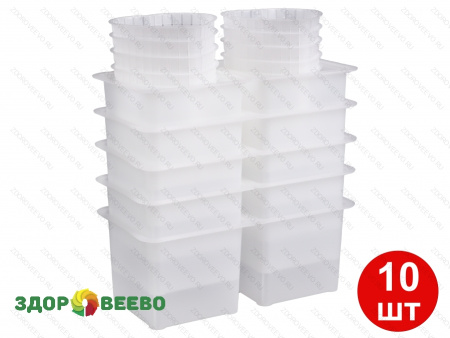 фото Форма для сыра на 60 г. (сердечко) 10 штук в контейнерах