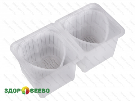 фото Форма для сыра на 60 г. (сердечко) 10 штук в контейнерах