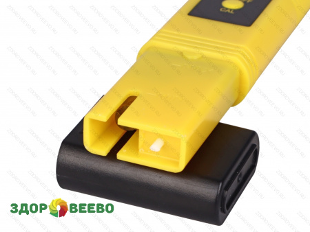 фото pH метр электронный (до сотых долей), желтый