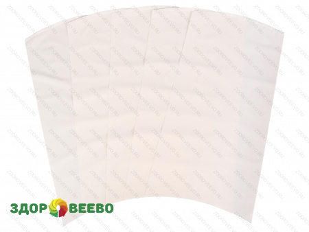 фото Пакет для созревания и хранения сыра термоусадочный 200х400 мм, цвет белый, дно круглое, упаковка 5 шт.