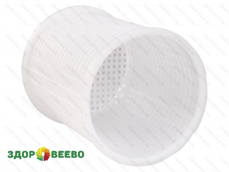 фото Форма для сыра цилиндрическая перфорированная полимерная d100x120mm