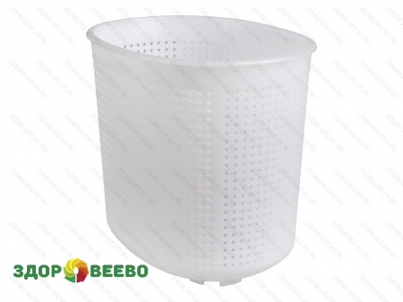 фото Форма для сыра Marzolino, овальной формы, Anelli Lodi, на 800-1000 грамм