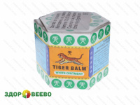 фото Бальзам от простуды Белый тигр  (Tiger balm white ointment) 18 гр