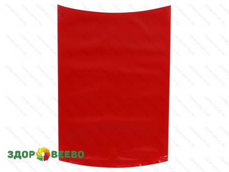 фото Пакет для созревания и хранения сыра термоусадочный 180х250 мм, цвет красный, прямоугольный, упаковка 25 шт.