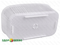 фото Прямоугольная форма (с закругленными углами) Anelli Lodi для сыра, для Рикотты и творога. На 2000 гр.