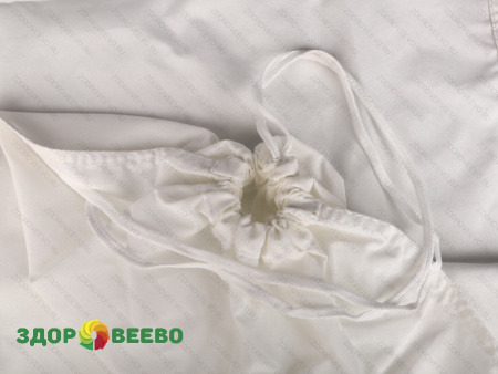 фото Мешок лавсановый со шнурком прямоугольный 48х80 для фильтрации молока ( плотность 125 г/м.кв.)