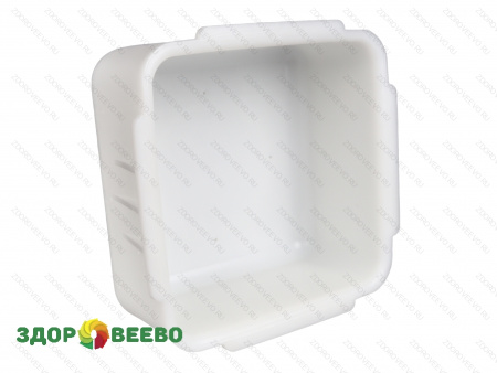 фото Форма для сыра квадратная, на 3-3,5 кг, с крышкой под пресс