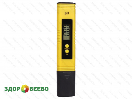 фото pH метр электронный (до сотых долей), желтый