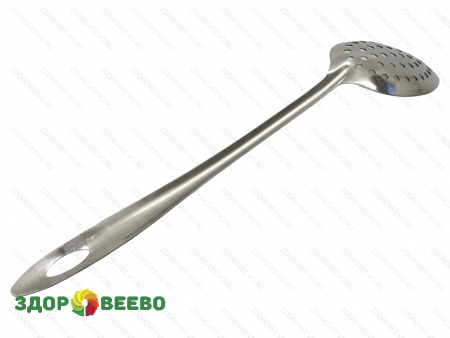 фото Ложка-шумовка стальная большая