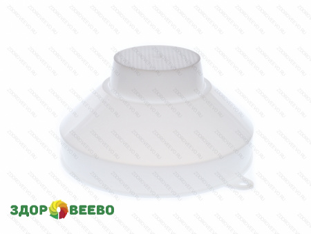 фото Воронка с сеткой пластиковая пищевая