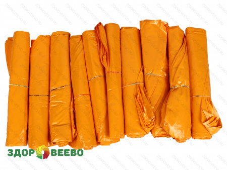 фото Пакет термоусадочный для хранения и созревания сыров, 425х550 мм, дно круглое, жёлтый, упаковка 50 шт. (10 упаковок по 5 штук)