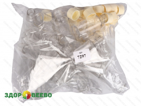 фото Флаконы для косметики 30 мл, с колпачком (бежевый), 30 комплектов