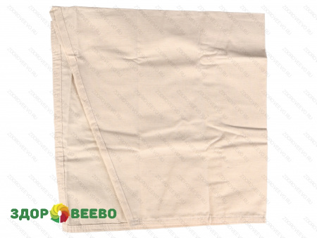 фото Мешок со скошенным углом 80х65х40 для отжима творога и сырного зерна (бязь суровая, 146 г/м.кв.)