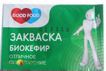 Закваска Биокефир Good Food (пакет 1 гр.)