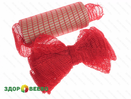 фото Сетка для колбасы 125х36, красная 3,5 метра