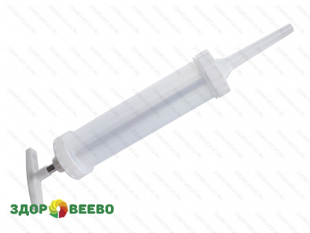 фото Ручной шприц для набивки колбас, в комплекте 4 пластиковые насадки