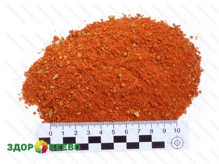 фото Приправа для вяленого мяса с копченой паприкой и орегано, на 3 кг (Здоровеево)