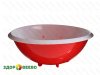 фото Фруктомойка с чашкой, d240mm, (красная)