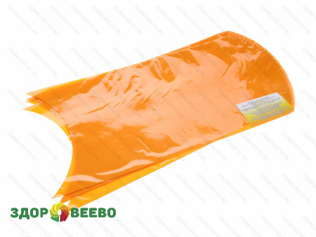 фото Пакет для созревания и хранения сыра термоусадочный 200х400 мм желтый, дно круглое, упаковка 5 шт.