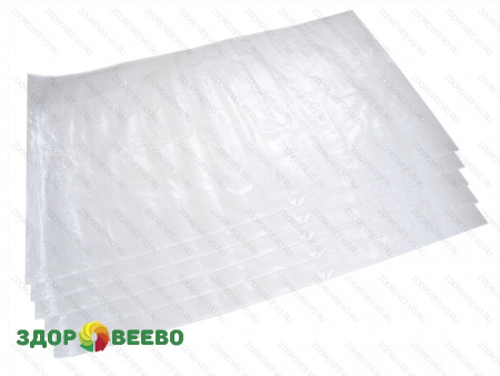 фото Пакет для созревания и хранения сыра термоусадочный 250х500 мм бесцветный, прямоугольный, упаковка 5 шт.