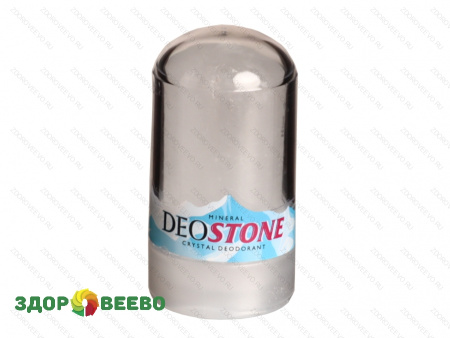 Минеральный кристаллический дезодорант DEOSTONE (стик, 60г)