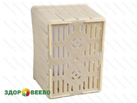 фото Форма для сыра на 350-400 гр, с поршнем, прямоугольная, под пресс