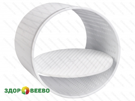 фото Форма для сыра D120, с вкладышем, без дна - 4 шт