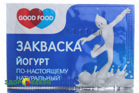 Закваска Йогурт Good Food (пакет 1 гр.)