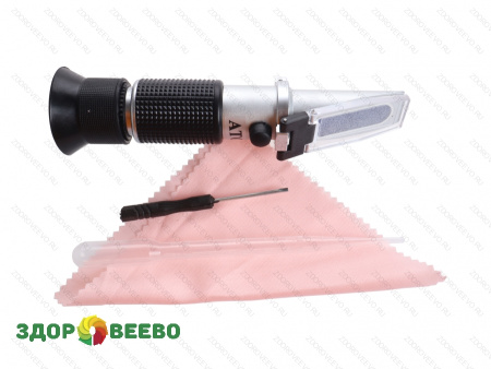 фото Рефрактометр для вина 0-25% и сахара 0-40 brix с АТС