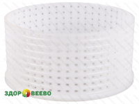 фото Форма для сыра Камамбер (цилиндрическая перфорированная полимерная d120x57mm)