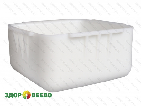 фото Форма для сыра квадратная, на 3-3,5 кг, с крышкой под пресс