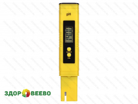 фото pH метр электронный (до сотых долей), желтый