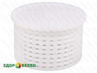 фото Форма для сыра Камамбер (цилиндрическая перфорированная полимерная d100x57mm)