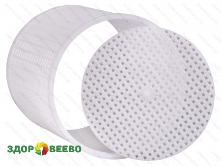 фото Форма для сыра Камамбер, без дна d120x114mm, с вкладышем - 4 шт